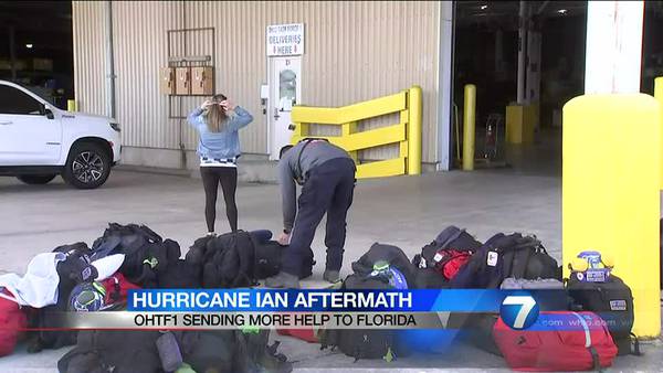 Hurricane Ian: Additional Ohio Task Force 1 personnel heads to Florida