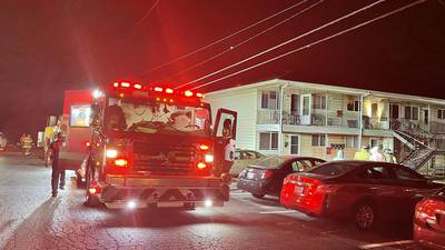 PHOTOS: Crews respond to apartment fire in Vandalia 