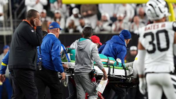 Miami Dolphins QB Tua Tagovailoa suffers concussion during game in Cincinnati