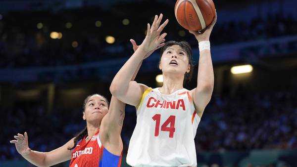 China beats Puerto Rico in Olympic women's hoops, puts itself in contention to advance to quarters