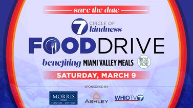 7 Circle of Kindness hosting a food drive benefiting Miami Valley Meals