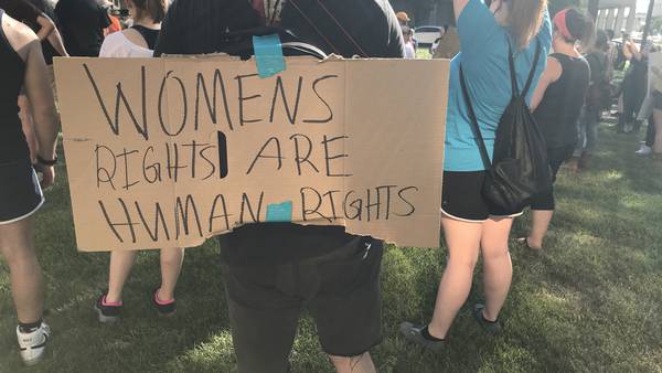 PHOTOS: Pro-choice rally takes place in Downtown Dayton 