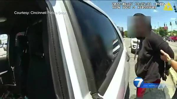 Body camera video shows Cincinnati police arrest 2 teens selling water bottles at intersection