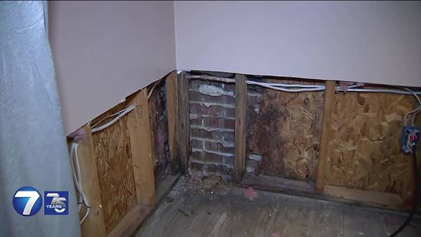 Woman’s walls, floors ripped up after leak; she says insurance left her high and dry 