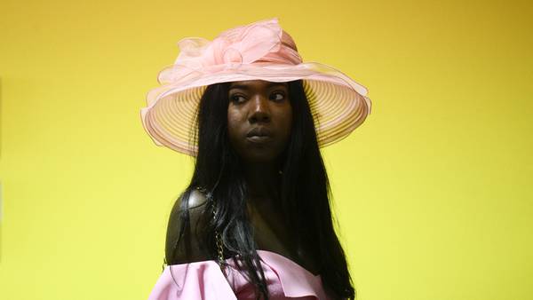 Photos: Preakness hats turn heads