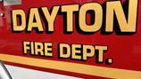 Firefighters deal with heavy flames as they battle Dayton house fire