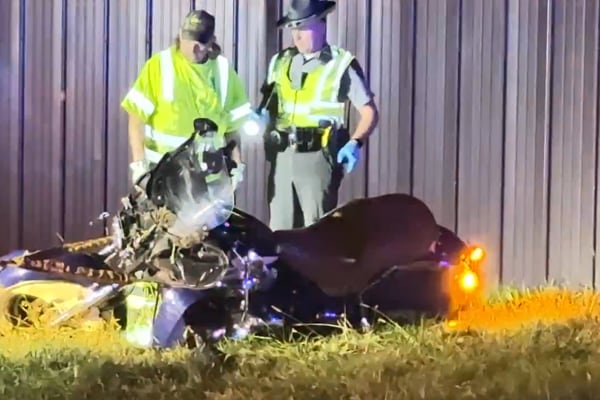 At least 1 dead after motorcycle crash in Clark County