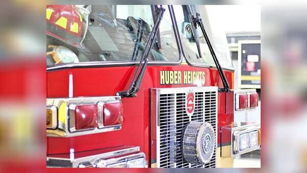 Firefighters work to extinguish farmhouse fire in Huber Heights 