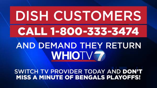 DISH removes WHIO-TV from its channel lineup