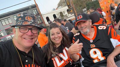 Photos: Fans attend Bengals tailgate in Los Angeles 