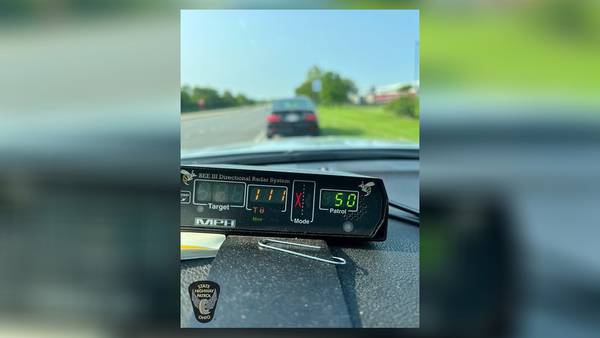 19-year old cited for driving 111 m.p.h. in Butler County