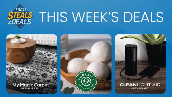 Local Steals & Deals: Refresh your home with My Magic Carpet, CleanLight Air, and Woolzies
