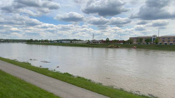 Miami Valley rivers expected to flood, close nearby roads due to heavy rain