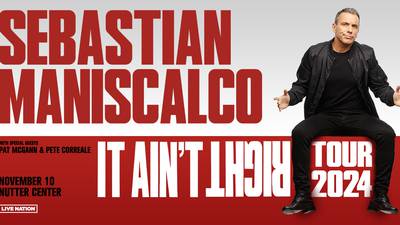 Win tickets to see comedian Sebastian Maniscalco