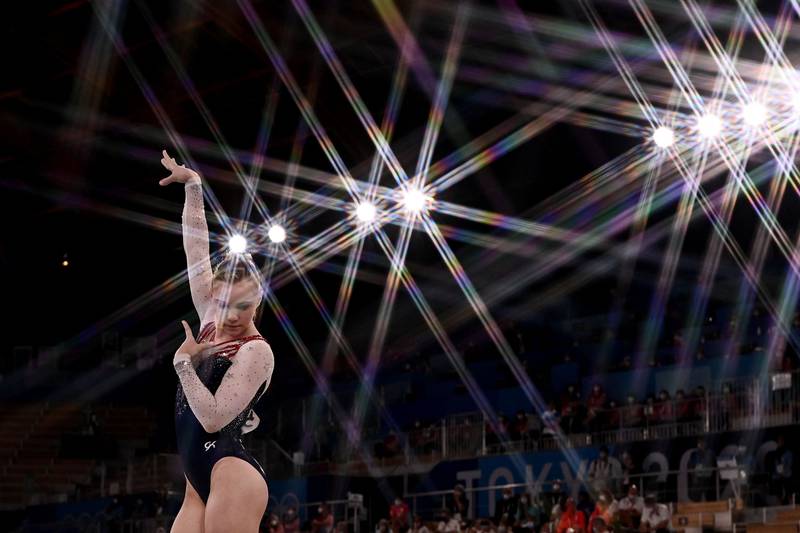 US gymnast Jade Carey wins gold in floor exercise final at Tokyo