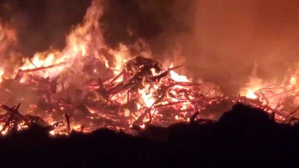 PHOTOS: Wagner Ford Landfill Mulch Fire
