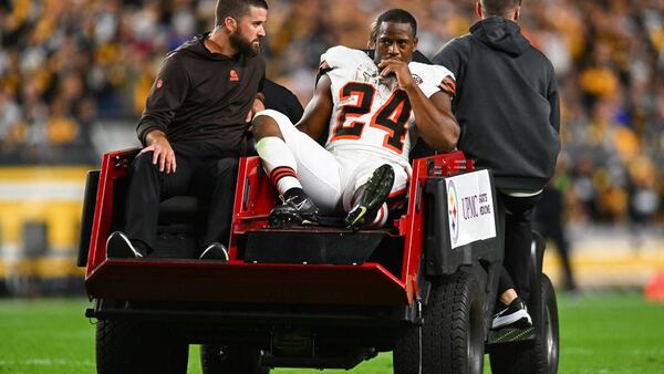 Browns RB Nick Chubb officially out for season, will need surgery, head coach confirms