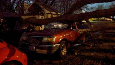 PHOTOS: Damage reported after severe storm system warning of tornadoes rips through