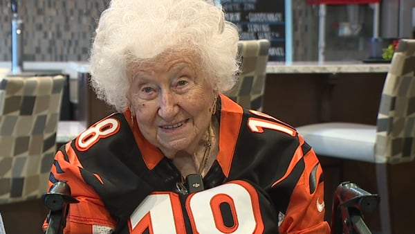 ‘You’ve seen a lot when you live this long;’ Bengals fan celebrates her 105th birthday