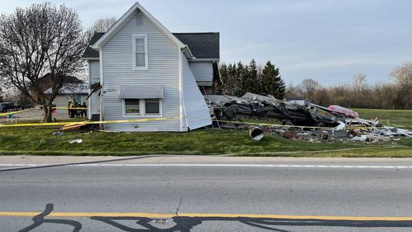 ‘He went clear through the house;’ 911 calls detail moment semi crashed through house in Miami Cty.