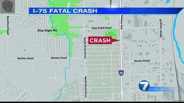 1 dead following crash on I-75 SB Saturday night