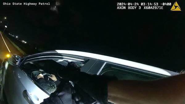 WATCH: Body cam shows OSHP trooper bringing driver in custody after I-75 pursuit