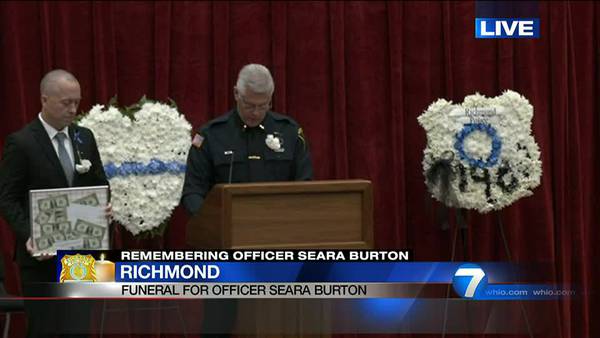 Richmond lieutenant reveals valuable gift given by homeless community in honor of Officer Seara Burton