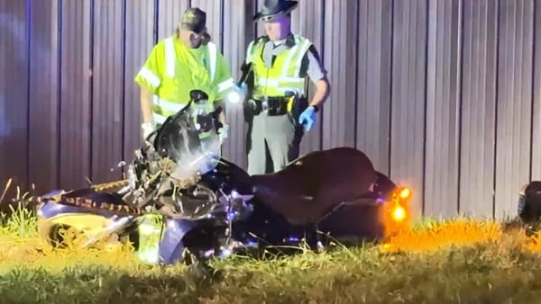 At least 1 dead after motorcycle crash in Clark County