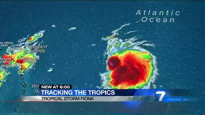 Tracking the Tropics: Tropical Storm ‘Fiona’ could reach Puerto Rico, U.S. Virgin Islands soon 