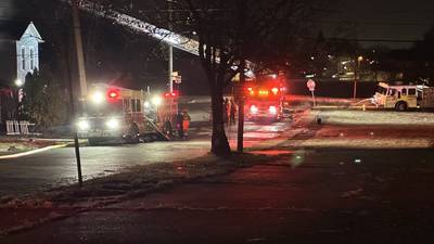 PHOTOS: House destroyed after overnight fire in Dayton