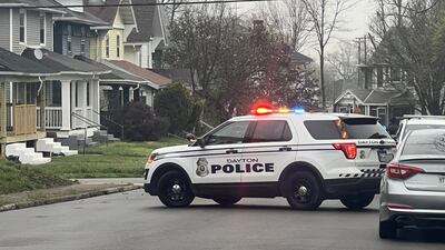 PHOTOS: Large police presence reported in Dayton neighborhood