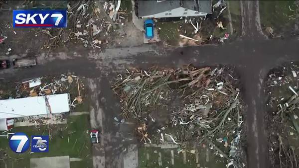 ‘Looks like a bomb zone;’ Woman speaks out after home is destroyed in deadly Logan Co. tornado 