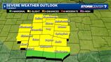 Risk for damaging winds, hail, tornado Wednesday; the conditions needed for a severe storm 
