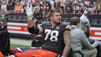 Browns place offensive lineman Jack Conklin on injured reserve