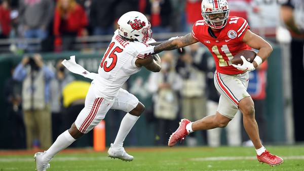 Ohio State wide receiver to miss Peach Bowl and declares for 2023 NFL Draft