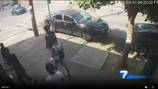 Surveillance video shows shooters open fire in drive-by shooting that injured 4 in Cincinnati