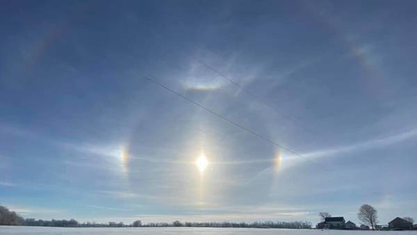 Sun Dogs Spotted in the Miami Valley