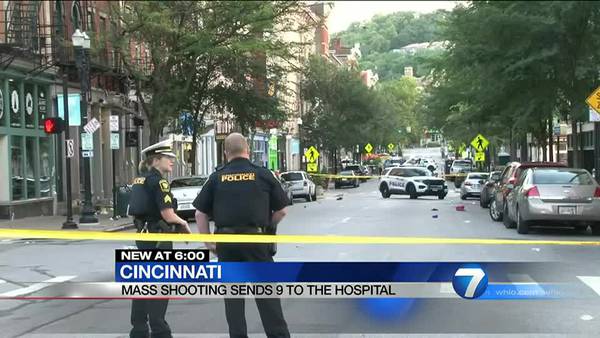 UPDATE: At least 2 shooters in Cincinnati mass shooting, 9 injured