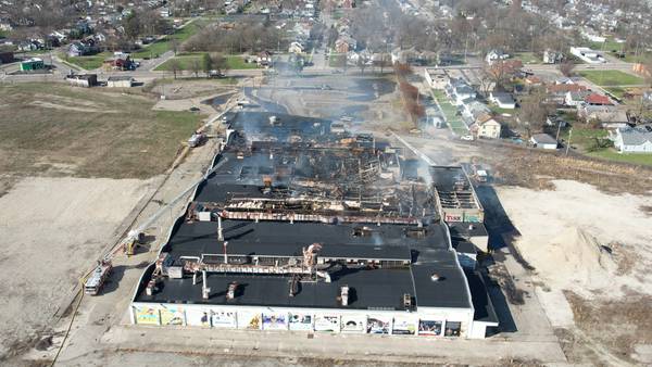 PHOTOS: Sky 7 shows fire damage to historic building in Dayton