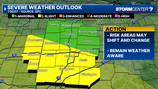 Chance for strong, severe storms next 2 days, flooding risk continues this week