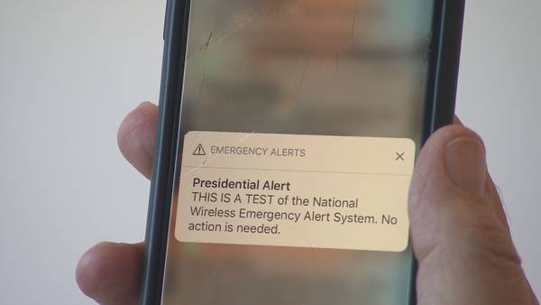 Every phone, TV to get nationwide emergency alert test today