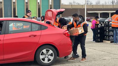 PHOTOS: The Foodbank to host drive-thru distribution event today