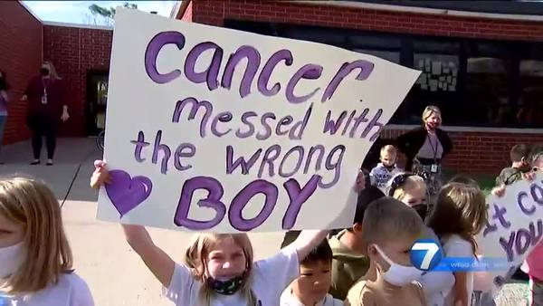 Beavercreek boy celebrates being cancer free