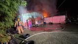 Fire destroys New Lebanon tire shop overnight 