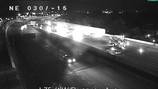 All lanes closed on NB I-75 in Dayton after crash involving semi