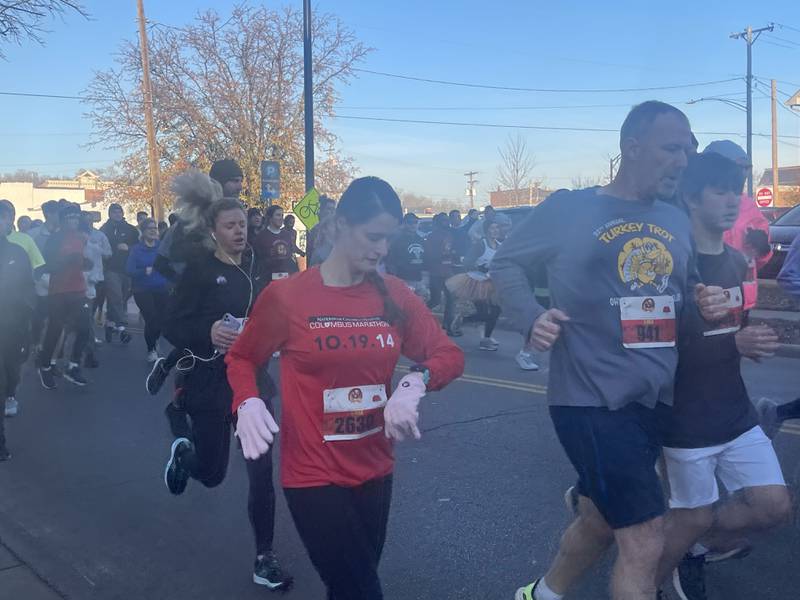 Turkey Trot 2024 Miamisburg Marti Shaylah