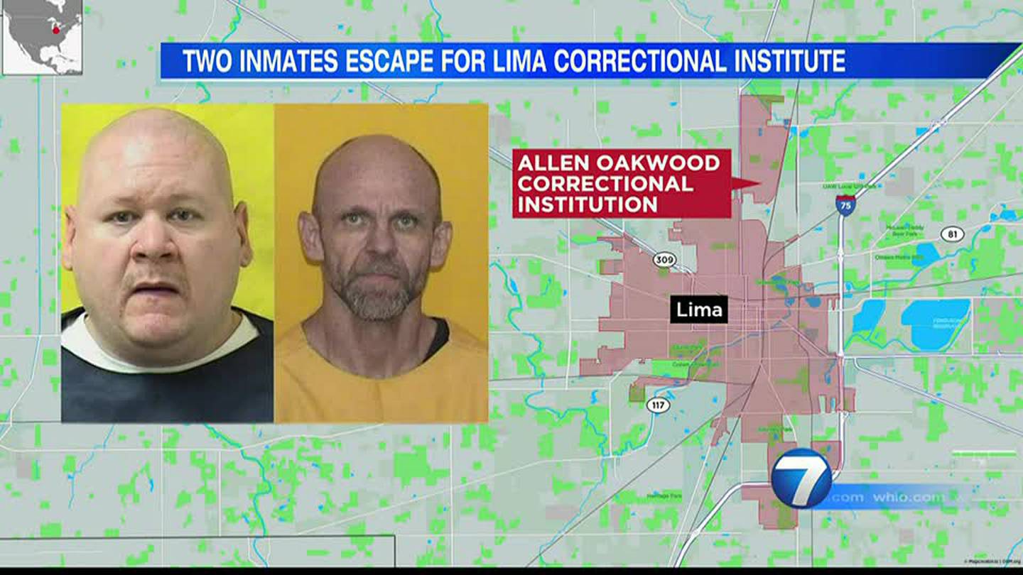 2 inmates escape from Lima prison, considered to be ‘dangerous’ WHIO
