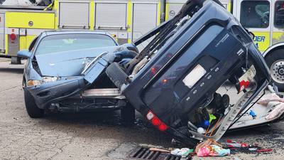 PHOTOS: Injuries reported after crash in Dayton 