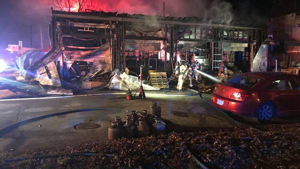Metal Scrapping business considered ‘total loss’ after fire in Greenville