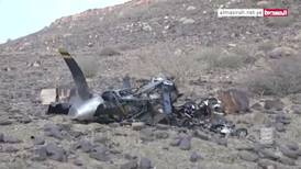 Yemen's Houthi rebels claim downing US Reaper drone, release footage showing wreckage of aircraft